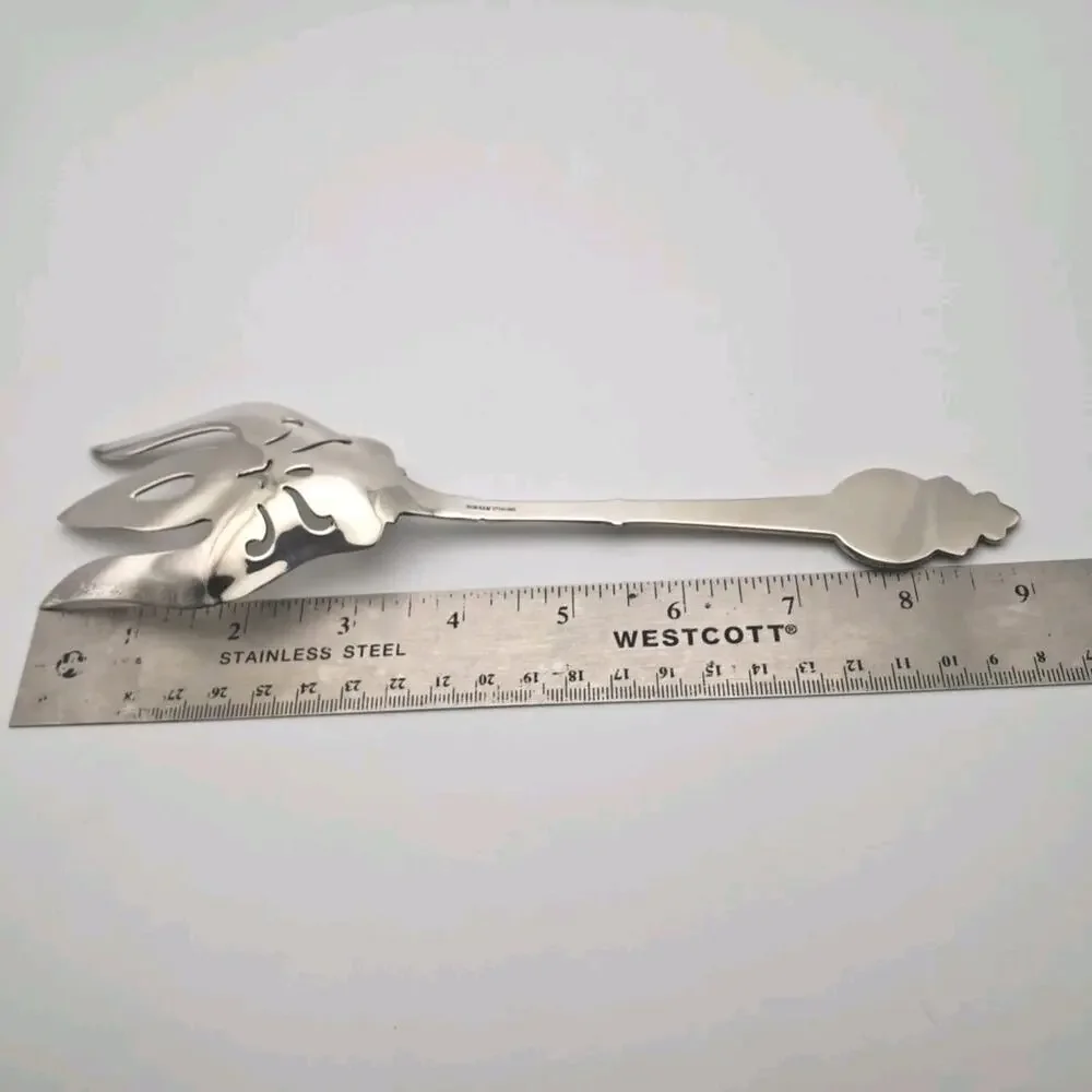 Rare Medallion Gorham Sterling Silver Serving Fork Trident 9